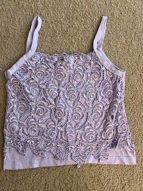 Women extra large crop tank top